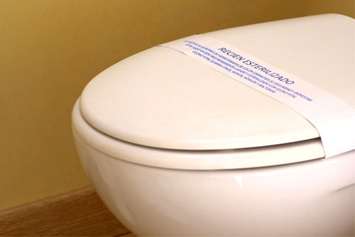 Toilets sterilized before each use